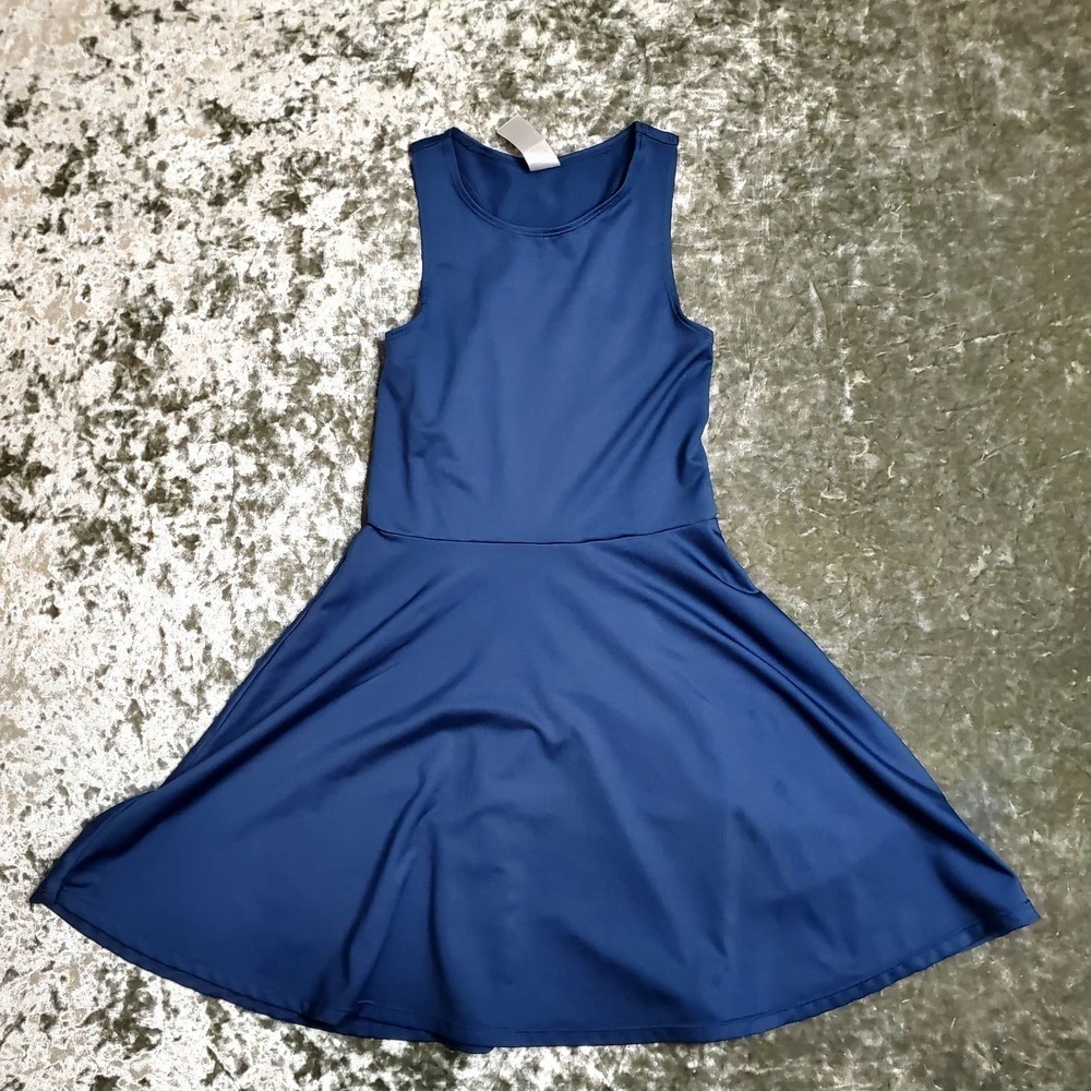 Z by Zella‎ Blue Fit & Flare Dress